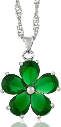 RIZILIA BLOSSOM Pendant with 18