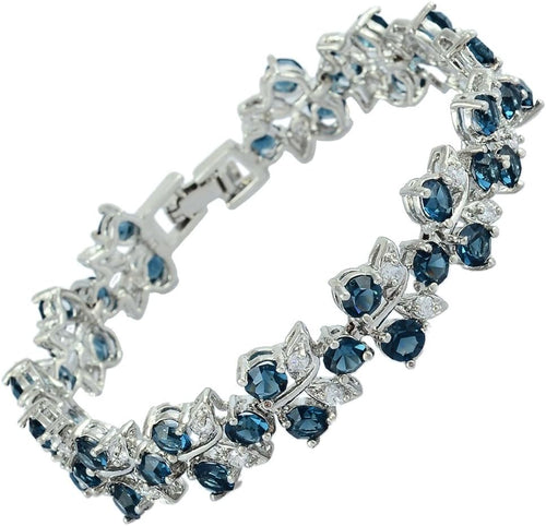 RIZILIA Blossom Tennis Bracelet for Women – 7